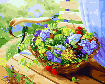 Blume Malen nach Zahlen GX23872