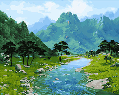 Natur Malen nach Zahlen GX23875