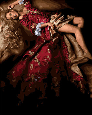 Porträt Malen nach Zahlen GX23881