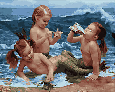 Porträt Malen nach Zahlen GX23892