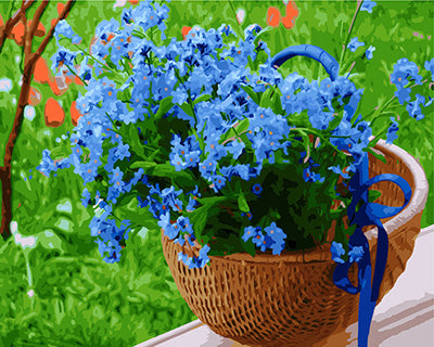 Blume Malen nach Zahlen GX23894