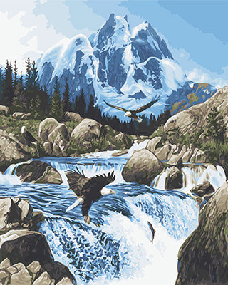 Natur Malen nach Zahlen GX23899