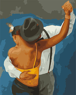 Porträt Malen nach Zahlen GX24004