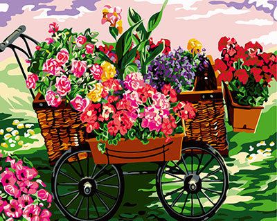 Blume Malen nach Zahlen GX24070