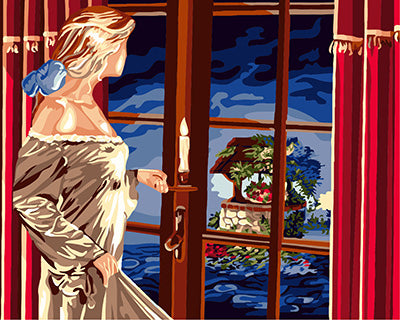 Porträt Malen nach Zahlen GX24074