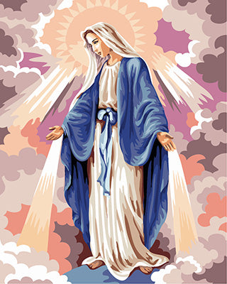 Porträt Malen nach Zahlen GX24085