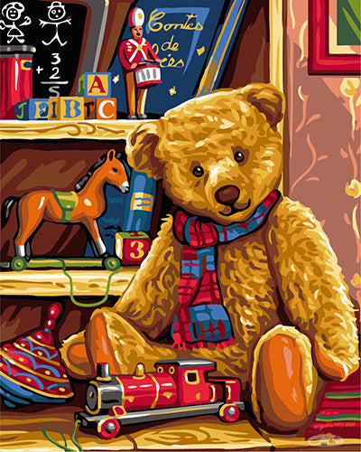 Tier Malen nach Zahlen GX24104