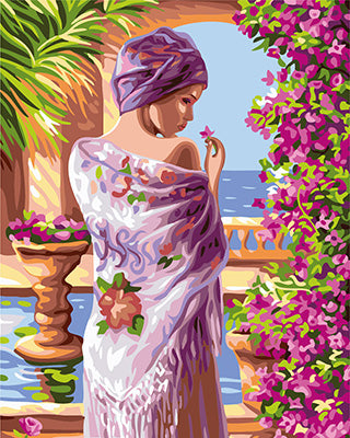 Porträt Malen nach Zahlen GX24107