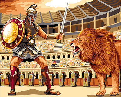 Porträt Malen nach Zahlen GX24124