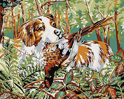 Hund & Katze Malen nach Zahlen GX24129