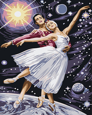 Porträt Malen nach Zahlen GX24152