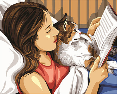 Porträt Malen nach Zahlen GX24166