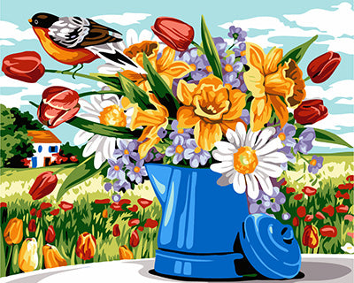 Blume Malen nach Zahlen GX24167