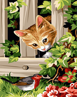 Hund & Katze Malen nach Zahlen GX24170