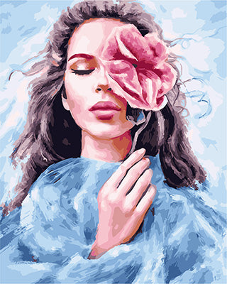 Porträt Malen nach Zahlen GX24189