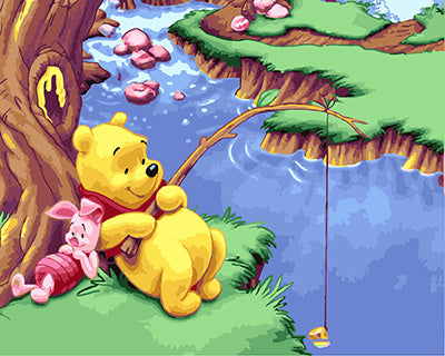 Cartoon Malen nach Zahlen GX24198