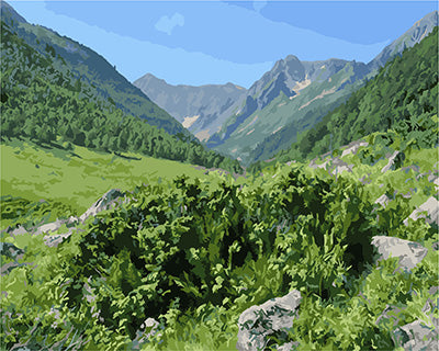 Landschaft Malen nach Zahlen GX24201