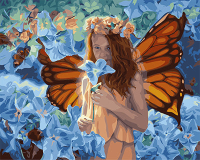 Porträt Malen nach Zahlen GX24211