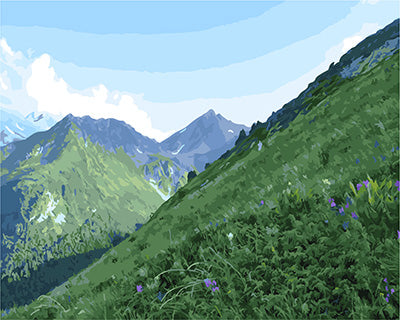 Landschaft Malen nach Zahlen GX24234