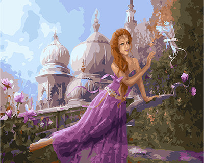 Porträt Malen nach Zahlen GX24293