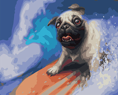 Hund & Katze Malen nach Zahlen GX24298