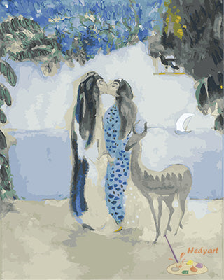 Liebe Malen nach Zahlen GX24359