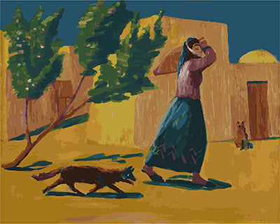 Cartoon Malen nach Zahlen GX24361