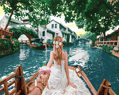 Porträt Malen nach Zahlen GX24433