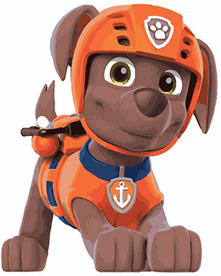 Cartoon Malen nach Zahlen GX24452