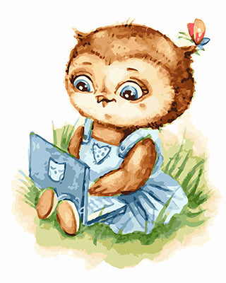 Cartoon Malen nach Zahlen GX24474