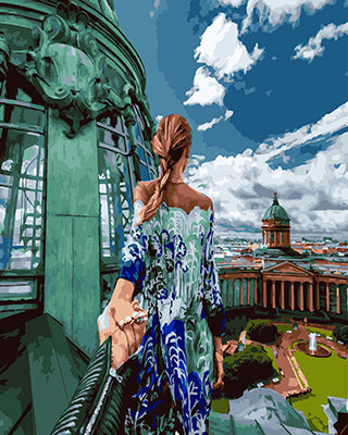 Porträt Malen nach Zahlen GX24479