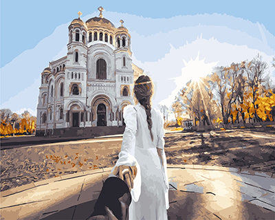 Porträt Malen nach Zahlen GX24481