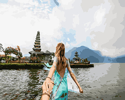 Porträt Malen nach Zahlen GX24482