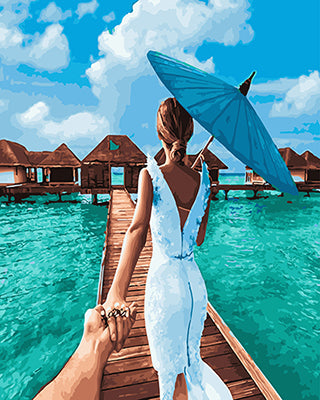 Porträt Malen nach Zahlen GX24483