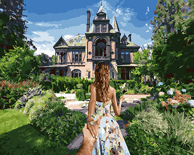 Porträt Malen nach Zahlen GX24488