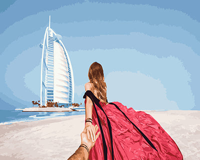 Porträt Malen nach Zahlen GX24490