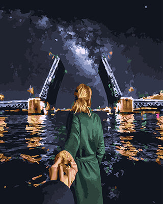 Porträt Malen nach Zahlen GX24491