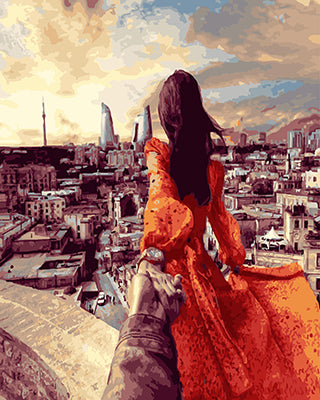 Porträt Malen nach Zahlen GX24492