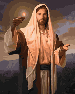 Porträt Malen nach Zahlen GX24495