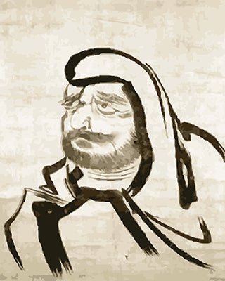 Porträt Malen nach Zahlen GX24499