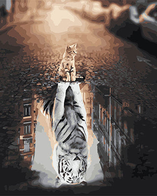 Hund & Katze Malen nach Zahlen GX24536