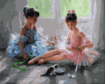 Porträt Malen nach Zahlen GX24558