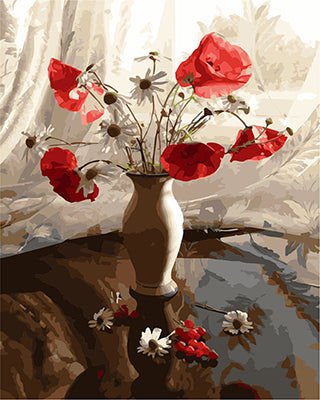 Blume Malen nach Zahlen GX24596