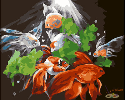 Tier Malen nach Zahlen GX24602