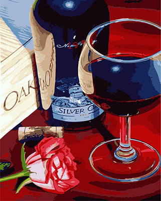 Stillleben Malen nach Zahlen GX24649