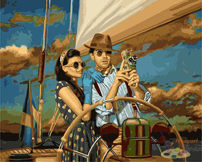 Liebe Malen nach Zahlen GX24709