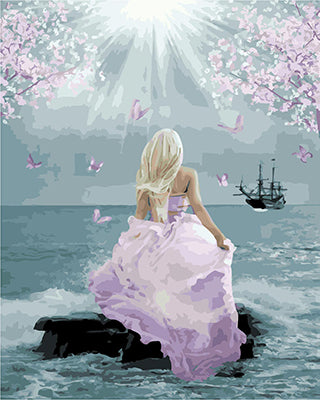 Porträt Malen nach Zahlen GX24715