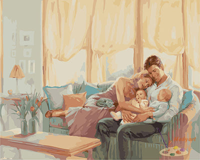 Liebe Malen nach Zahlen GX24718