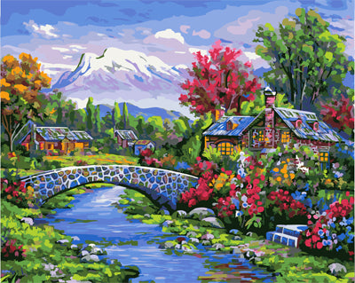 Natur Malen nach Zahlen GX24760