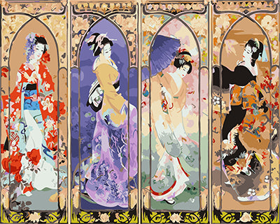 Porträt Malen nach Zahlen GX24786